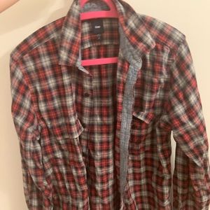 gap red flannel